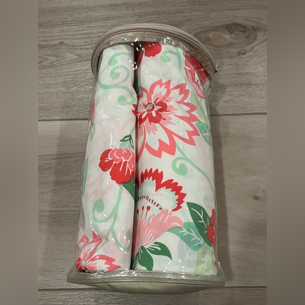 POTTERY BARN Teen Calypso Floral Twin Duvet Cover NWT - Picture 3 of 4